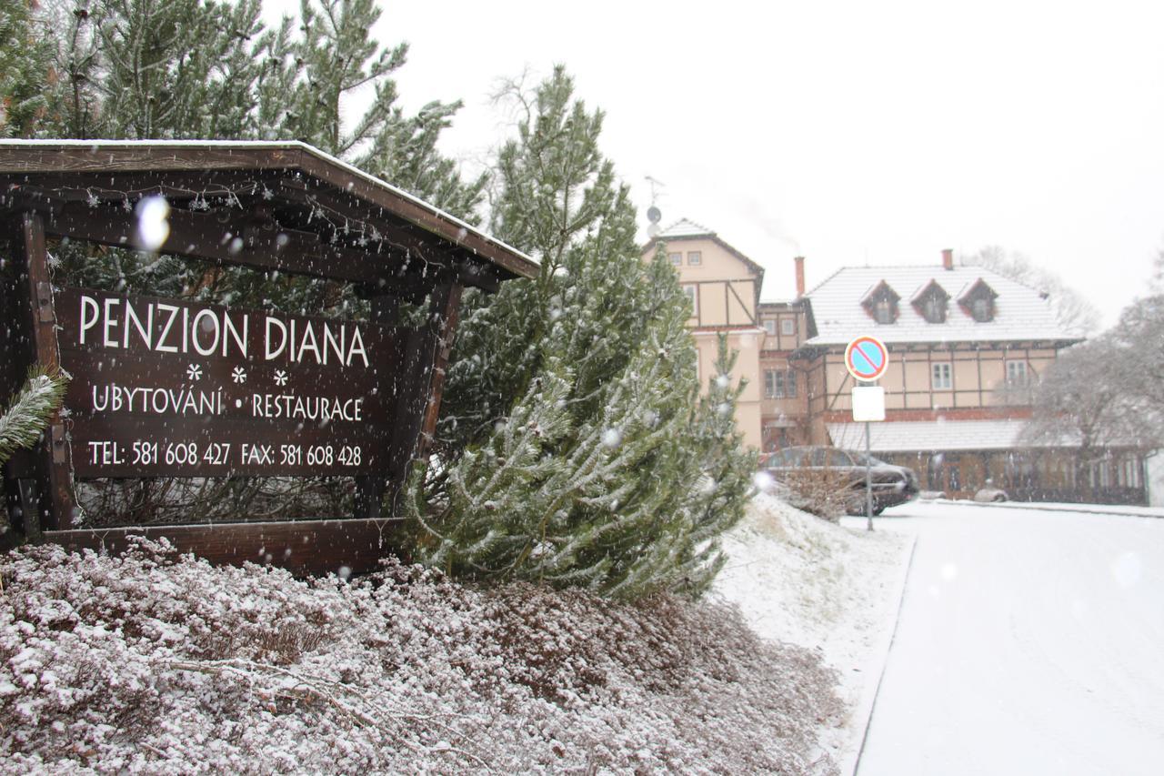 Penzion Diana Teplice nad Bečvou 외부 사진